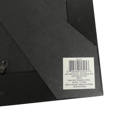 Homemade Christmas Themed Black Picture Frame Deer Design 5 X 7 - Picture 4 of 7